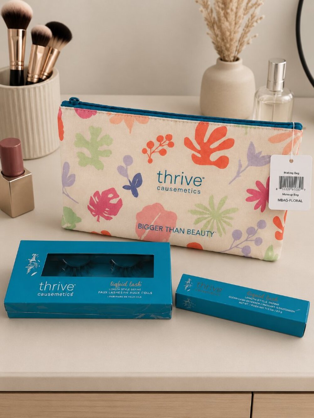 Thrive Causemetics Jackie Natural & Classic False Lashes + Waterproof Lash Glue